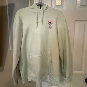 H&M Light Green Hoodie Sweater